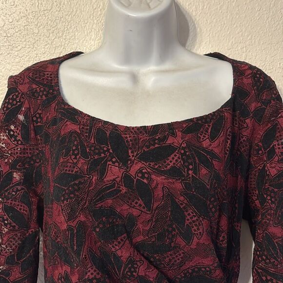 Anthropologie Maeve Ruched Sheath Dress Size 14 - Picture 4 of 7